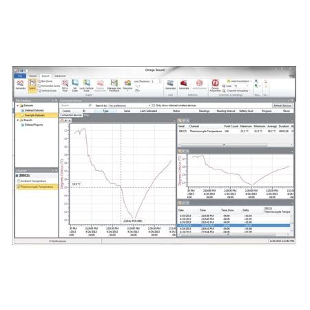 omega data logger software download.